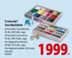 Lidl CRELANDO Varrókellékek ajánlat