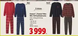 Lidl Esmara / Esmara Men Női / férfi polárpizsama ajánlat