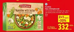 Lidl Freshona Vajas zöldségkeverék ajánlat