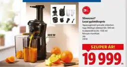 Lidl Silvercrest Lassi gyümölcsprés ajánlat