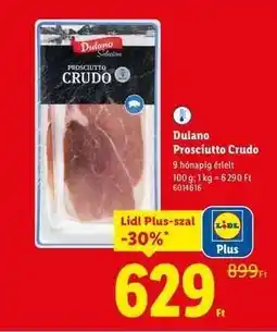 Lidl Dulano Prosciutto Crudo ajánlat