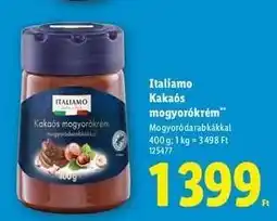 Lidl Italiamo Kakaós mogyorókrém ajánlat