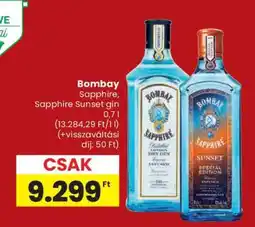 Spar Bombay Sapphire, Sapphire Sunset gin ajánlat