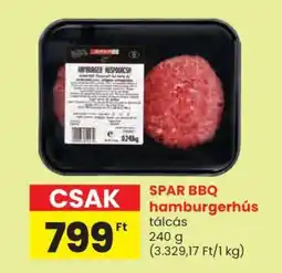 Spar SPAR BBQ hamburgerhús ajánlat