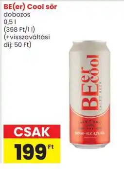 Spar BE(er) Cool sör ajánlat