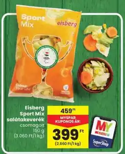 Spar Eisberg Sport Mix salátakeverék ajánlat