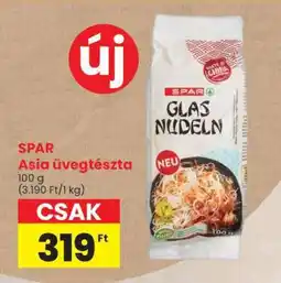 Spar SPAR Asia üvegtészta ajánlat