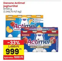 Spar Danone Actimel joghurtital ajánlat
