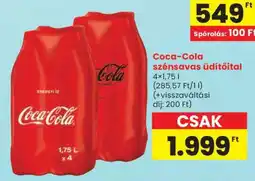 Spar Coca-Cola szénsavas üdítőital ajánlat