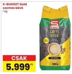 Spar S-BUDGET Gold szemes kávé ajánlat