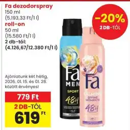 Spar Fa dezodorspray ajánlat