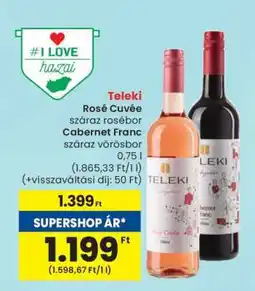 Spar Teleki Rosé Cuvée & Cabernet Franc ajánlat