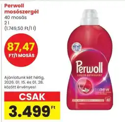 Spar Perwoll mosószergél ajánlat