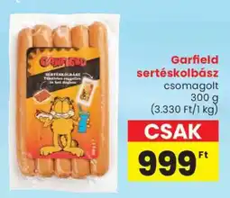 Spar Garfield sertéskolbász ajánlat