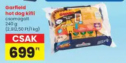Spar Garfield hot dog kifli ajánlat