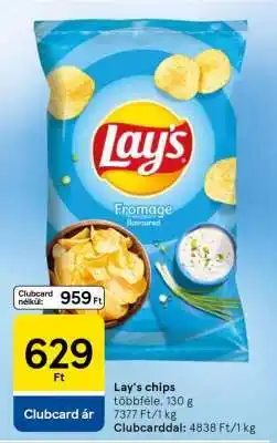 Tesco LAY’S Chips ajánlat