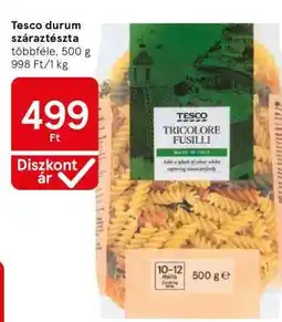 Tesco Tesco durum száraztészta ajánlat