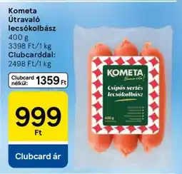 Tesco Kometa Útravaló Lecsókolbász ajánlat