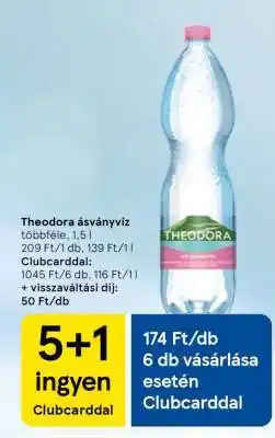 Tesco THEODORA Ásványvíz ajánlat