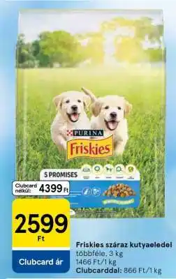 Tesco Friskies száraz kutyaeledel ajánlat
