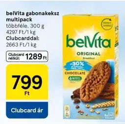 Tesco belVita gabonakeksz multipack ajánlat