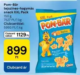 Tesco Pom-Bär tejszínes-hagymás snack XXL Pack ajánlat
