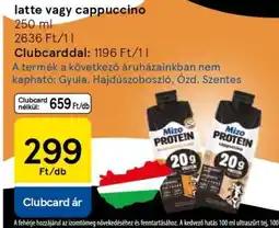 Tesco latte vagy cappuccino ajánlat