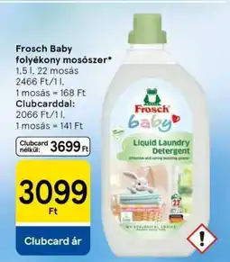 Tesco Frosch Baby folyékony mosószer ajánlat