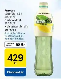 Tesco Fuzetea ajánlat