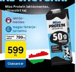 Tesco Mizo Prote!n laktózmentes, ultraszűrt tej ajánlat