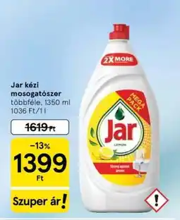 Tesco Jar kézi mosogatószer ajánlat