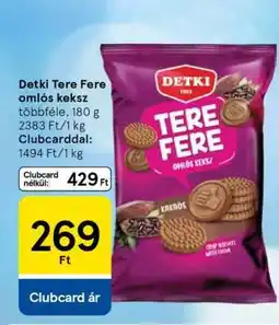 Tesco DETKI Tere Fere omlós keksz ajánlat
