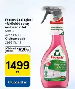 Tesco Frosch Ecological vízkőoldó spray málnaecettel ajánlat