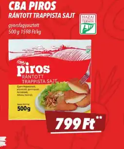 CBA CBA PIROS RÁNTOTT SAJT ajánlat