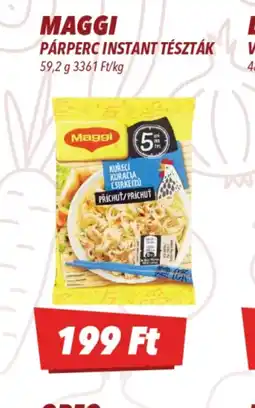 CBA MAGGI PÁRPERC INSTANT TÉSZTÁK ajánlat