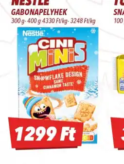 CBA NESTLÉ CINI MINIS gabonapehely ajánlat