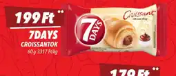 CBA 7DAYS CROISSANTOK ajánlat