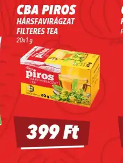 CBA CBA PIROS HÁRSFAVIRÁGZAT TEA ajánlat