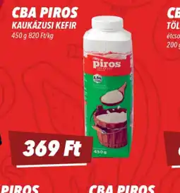 CBA CBA PIROS KAUKÁZUSI KEFIR ajánlat