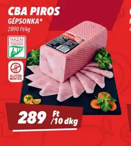 CBA CBA PIROS GÉPSONKA ajánlat