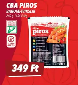 CBA CBA PIROS BAROMFIVIRSLIK ajánlat