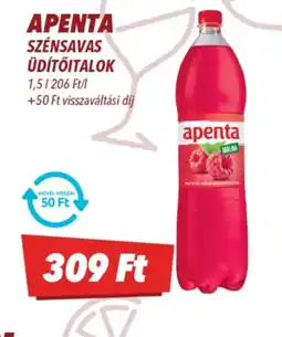 CBA APENTA SZÉNSAVAS ÜDÍTŐITALOK ajánlat