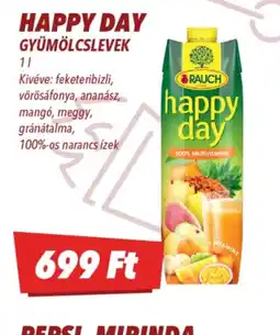 CBA RAUCH HAPPY DAY GYÜMÖLCSLÉ ajánlat