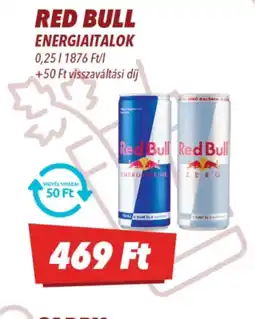 CBA RED BULL ENERGIAITALOK ajánlat