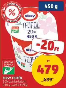 PENNY Sissy Tejföl ajánlat