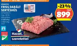 ALDI HÚSMESTER FRISS DARÁLT SERTÉSHÚS ajánlat