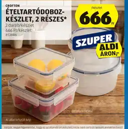 ALDI CROFTON ÉTELTARTDOBOZ-KÉSZLET ajánlat