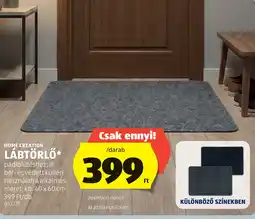 ALDI HOME CREATION LÁBTÖRLŐ ajánlat