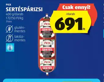 ALDI PICK SERTÉSPÁRIZSI ajánlat