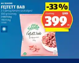 ALDI ALL SEASONS FEJTETT BAB ajánlat